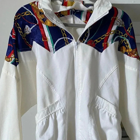 Vintage Otello Pelle Windbreaker Jacket - Picture 1 of 5